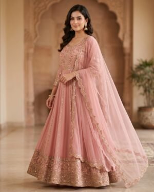 Blush Royale Anarkali Set