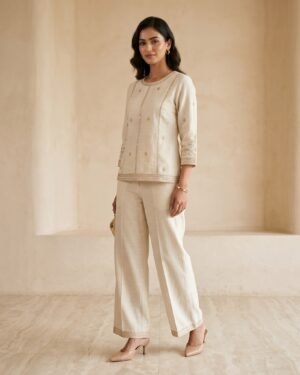 Ivory Bloom Co Ord Set
